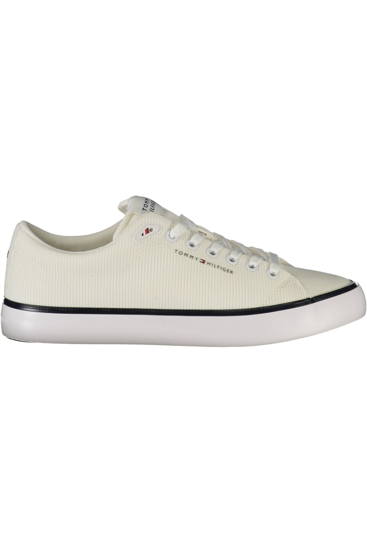 SAPATILHAS COM ATACADORES TOMMY HILFIGER HOMEM BRANCAS