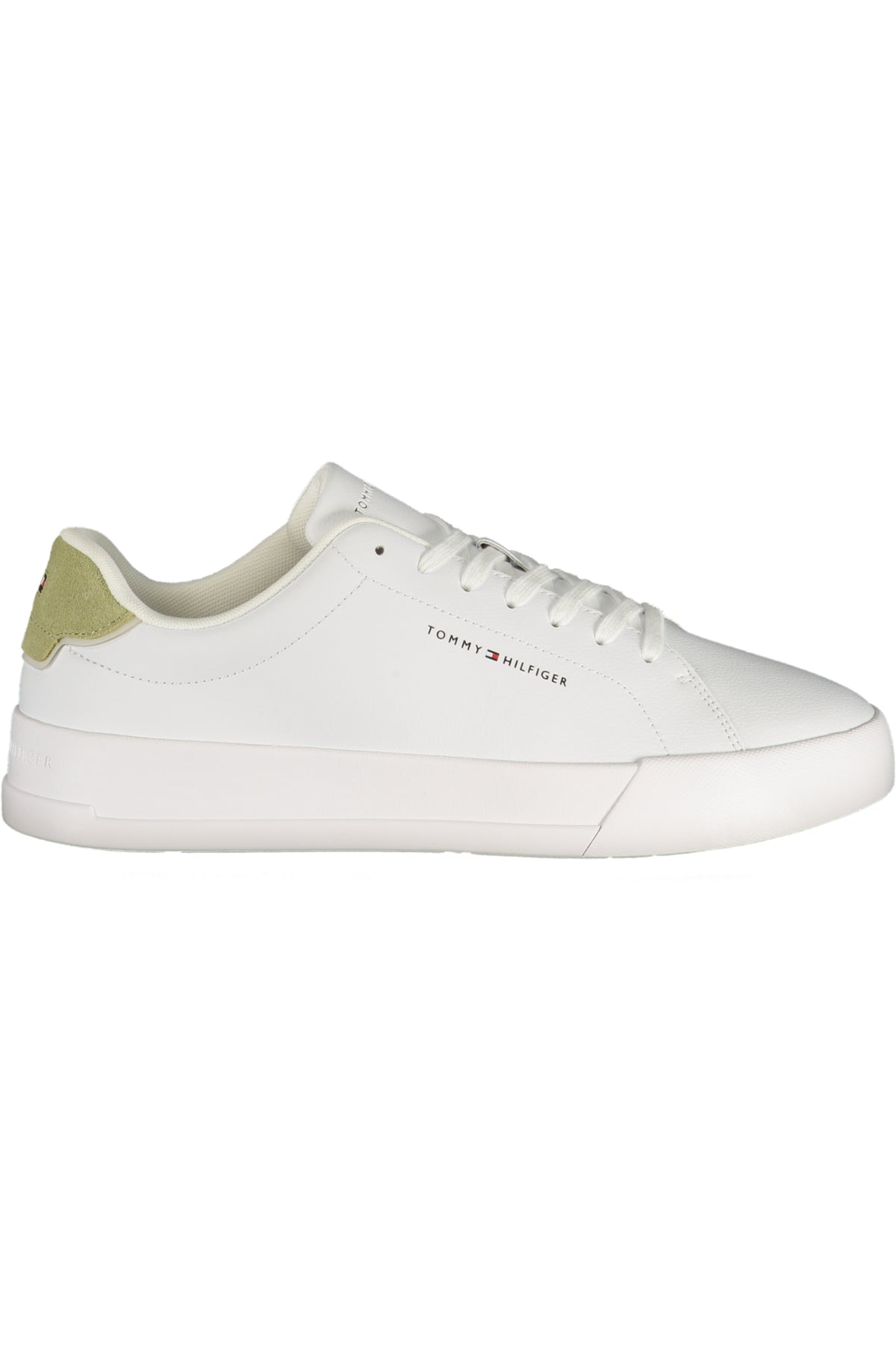 SAPATILHAS COM ATACADORES TOMMY HILFIGER HOMEM BRANCAS