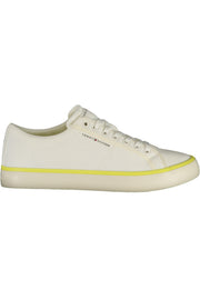 SAPATILHAS COM ATACADORES TOMMY HILFIGER HOMEM BRANCAS
