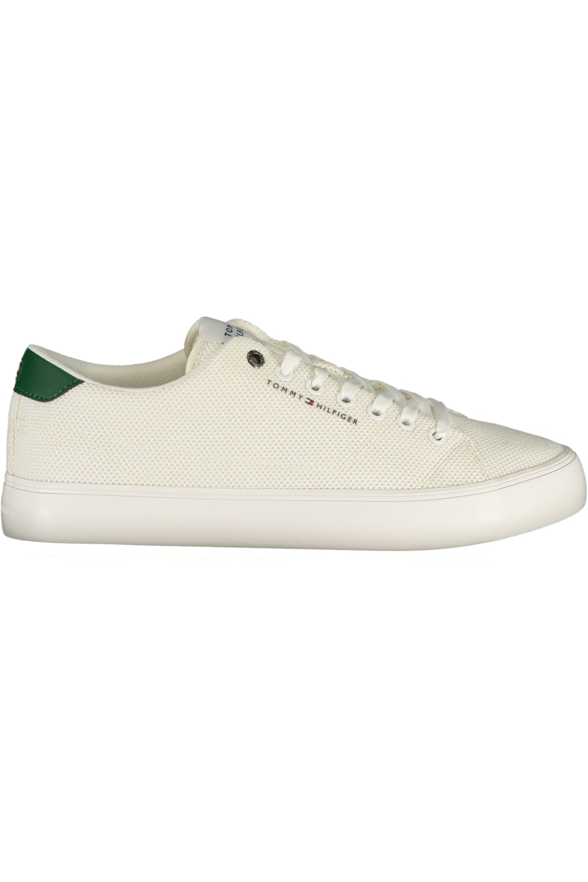 SAPATILHAS COM ATACADORES TOMMY HILFIGER HOMEM BRANCAS