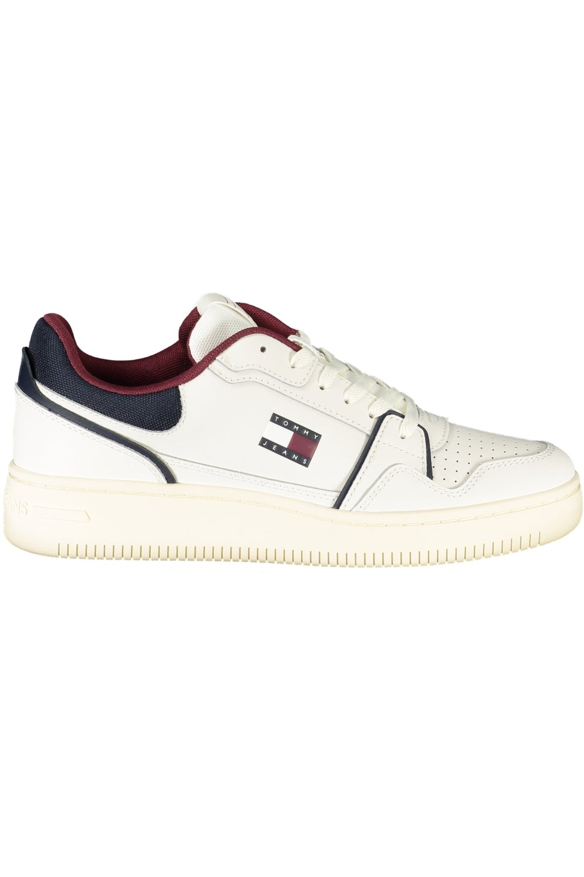 SAPATILHAS COM ATACADORES TOMMY HILFIGER HOMEM BRANCAS
