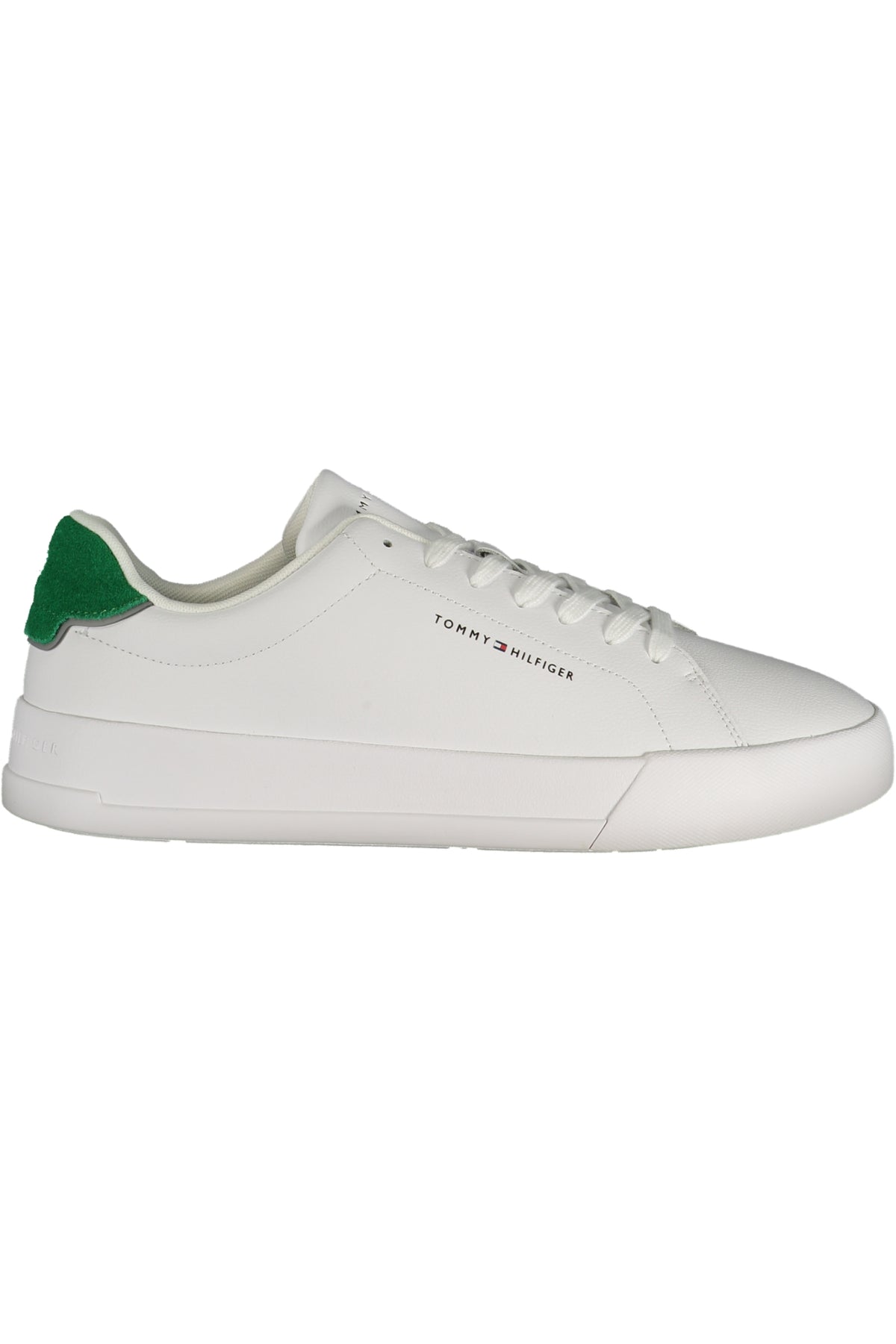 SAPATILHAS COM ATACADORES TOMMY HILFIGER HOMEM BRANCAS