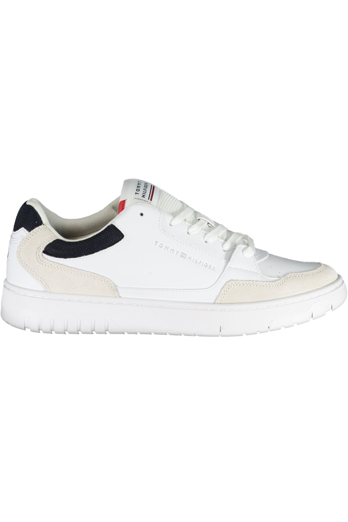 SAPATILHAS COM ATACADORES TOMMY HILFIGER HOMEM BRANCAS