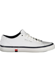 SAPATILHAS COM ATACADORES TOMMY HILFIGER HOMEM BRANCAS