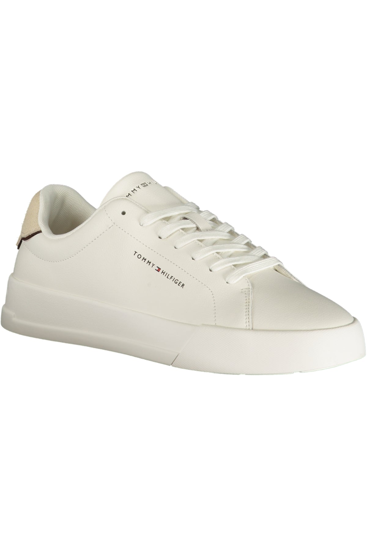 SAPATILHAS COM ATACADORES TOMMY HILFIGER HOMEM BRANCAS