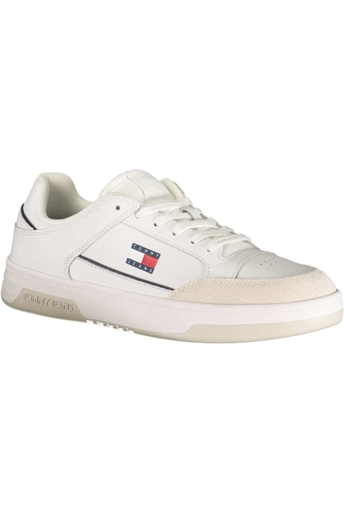 SAPATILHAS COM ATACADORES TOMMY HILFIGER HOMEM BRANCAS