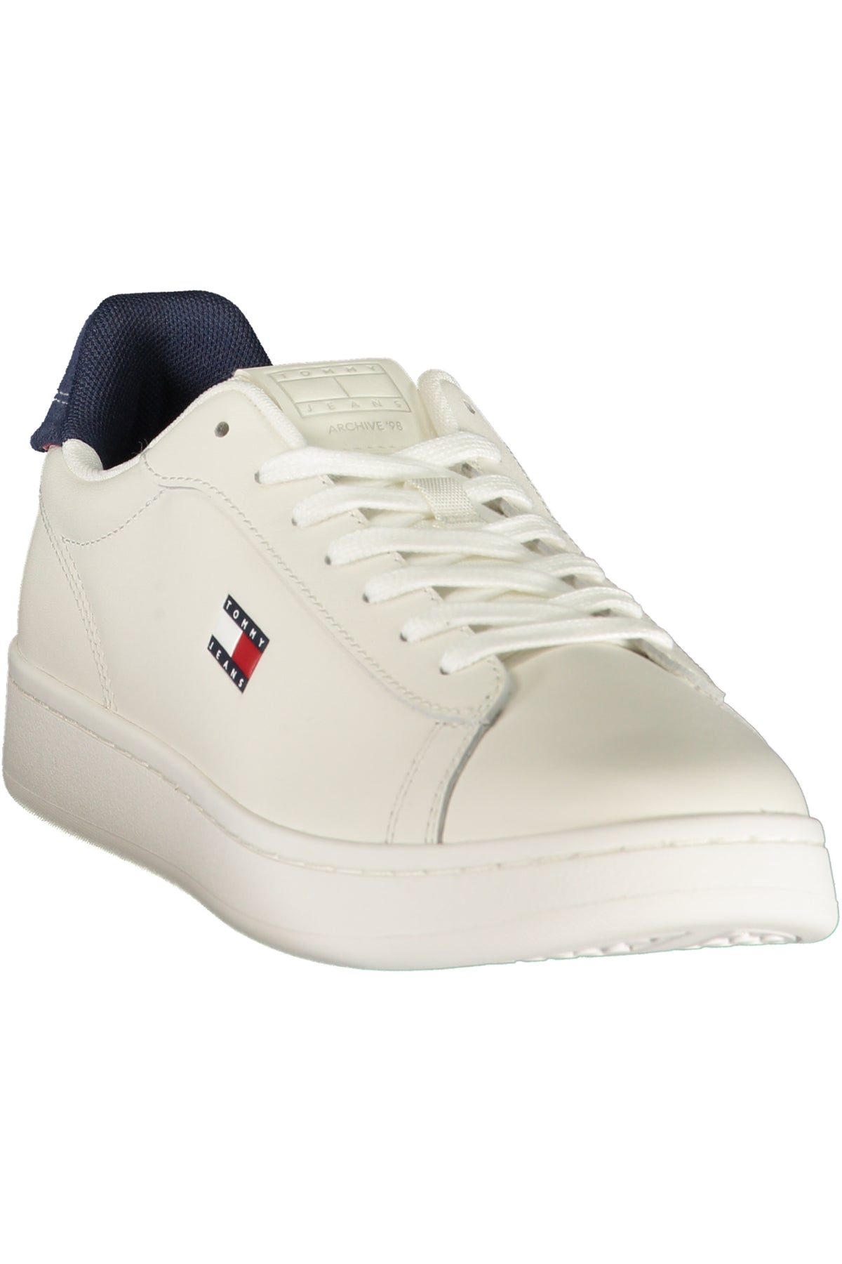 SAPATILHAS COM ATACADORES TOMMY HILFIGER HOMEM BRANCAS