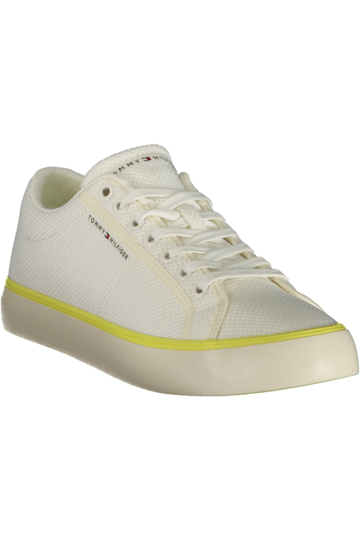 SAPATILHAS COM ATACADORES TOMMY HILFIGER HOMEM BRANCAS