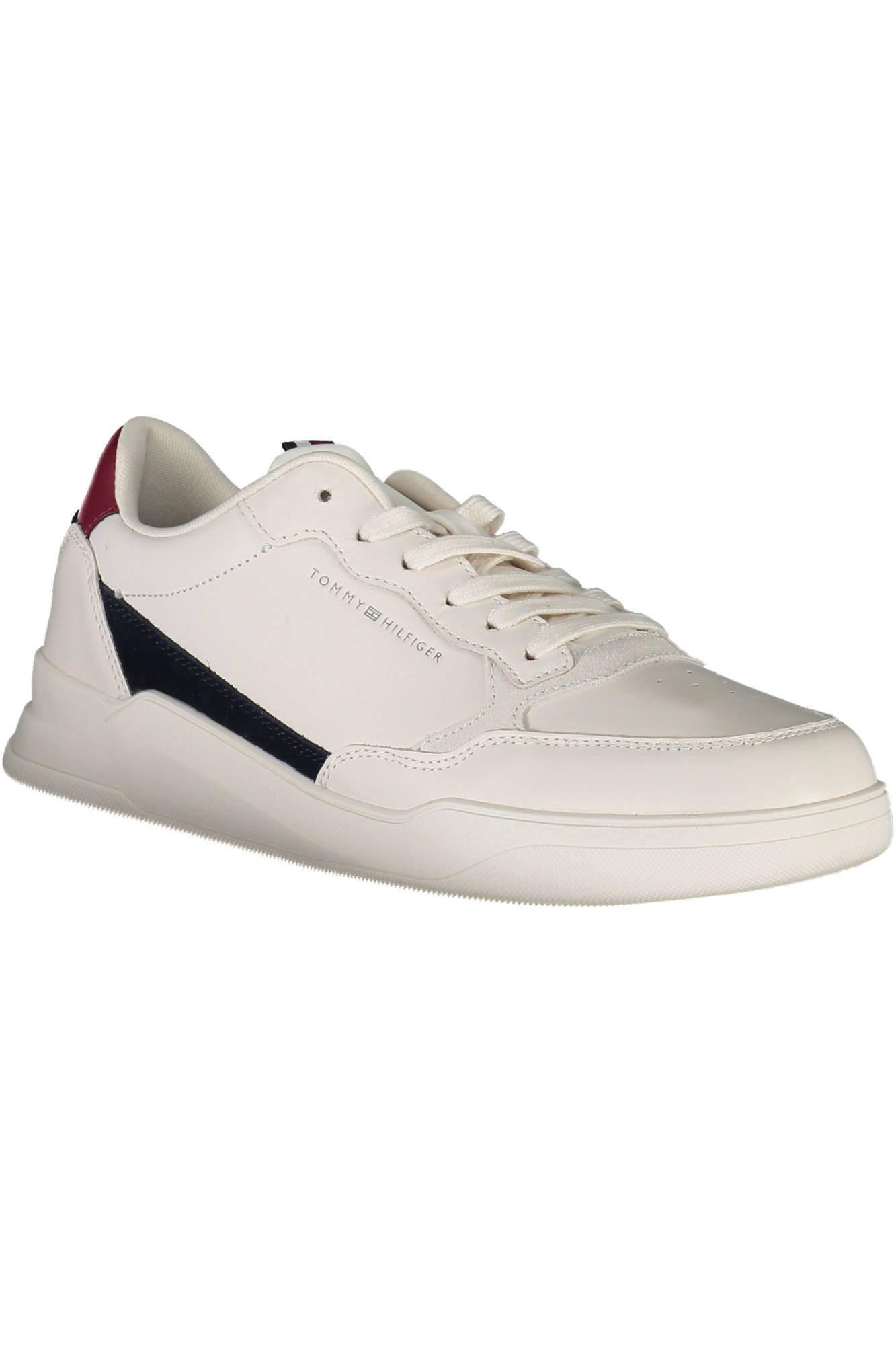 SAPATILHAS COM ATACADORES TOMMY HILFIGER HOMEM BRANCAS
