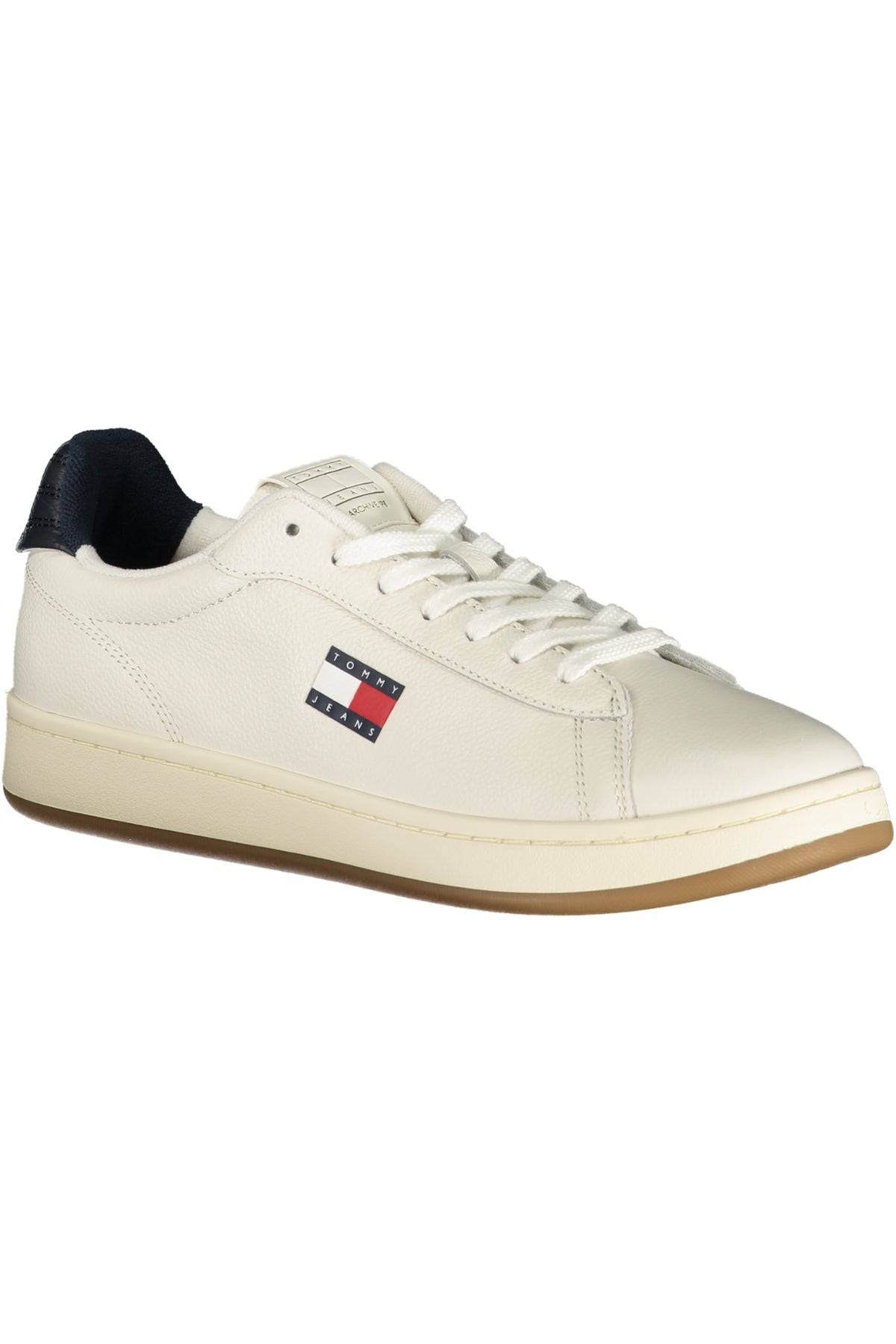 SAPATILHAS COM ATACADORES TOMMY HILFIGER HOMEM BRANCAS