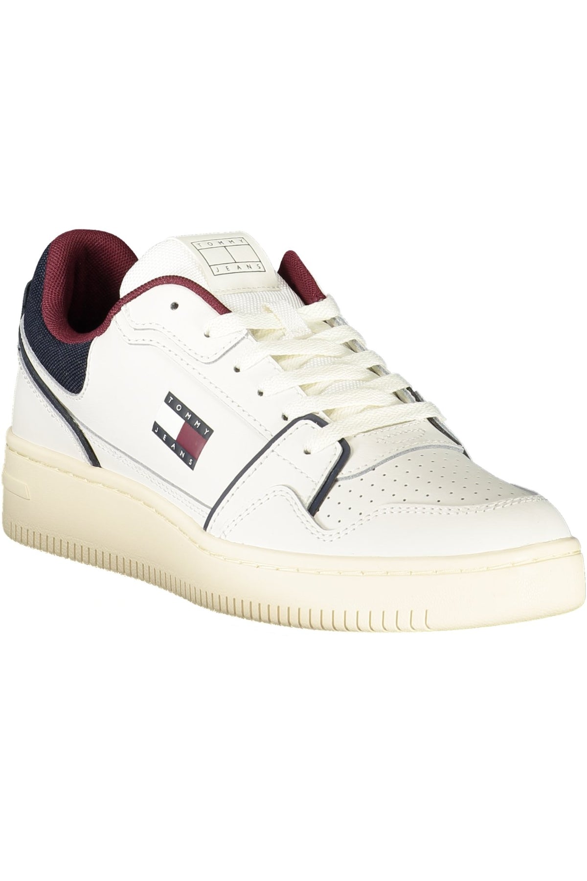 SAPATILHAS COM ATACADORES TOMMY HILFIGER HOMEM BRANCAS