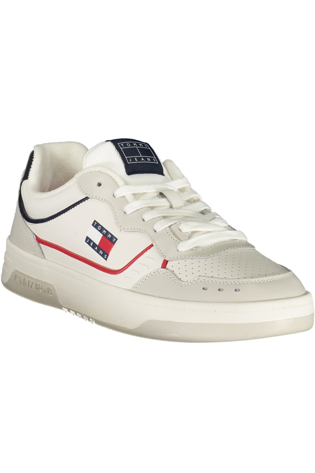 SAPATILHAS COM ATACADORES TOMMY HILFIGER HOMEM BRANCAS
