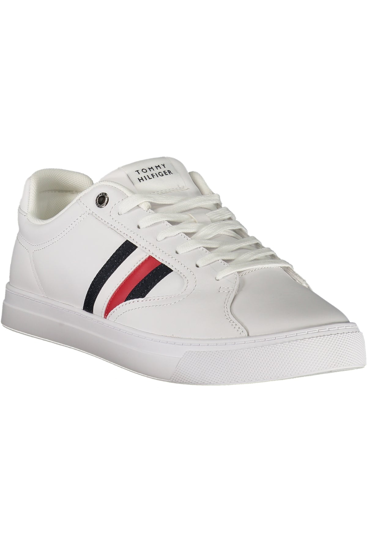 SAPATILHAS COM ATACADORES TOMMY HILFIGER HOMEM BRANCAS