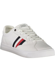 SAPATILHAS COM ATACADORES TOMMY HILFIGER HOMEM BRANCAS