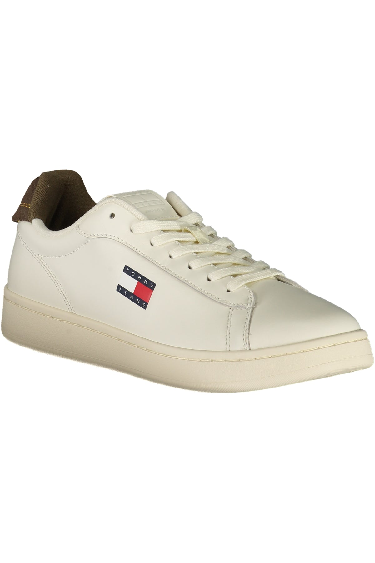 SAPATILHAS COM ATACADORES TOMMY HILFIGER HOMEM BRANCAS