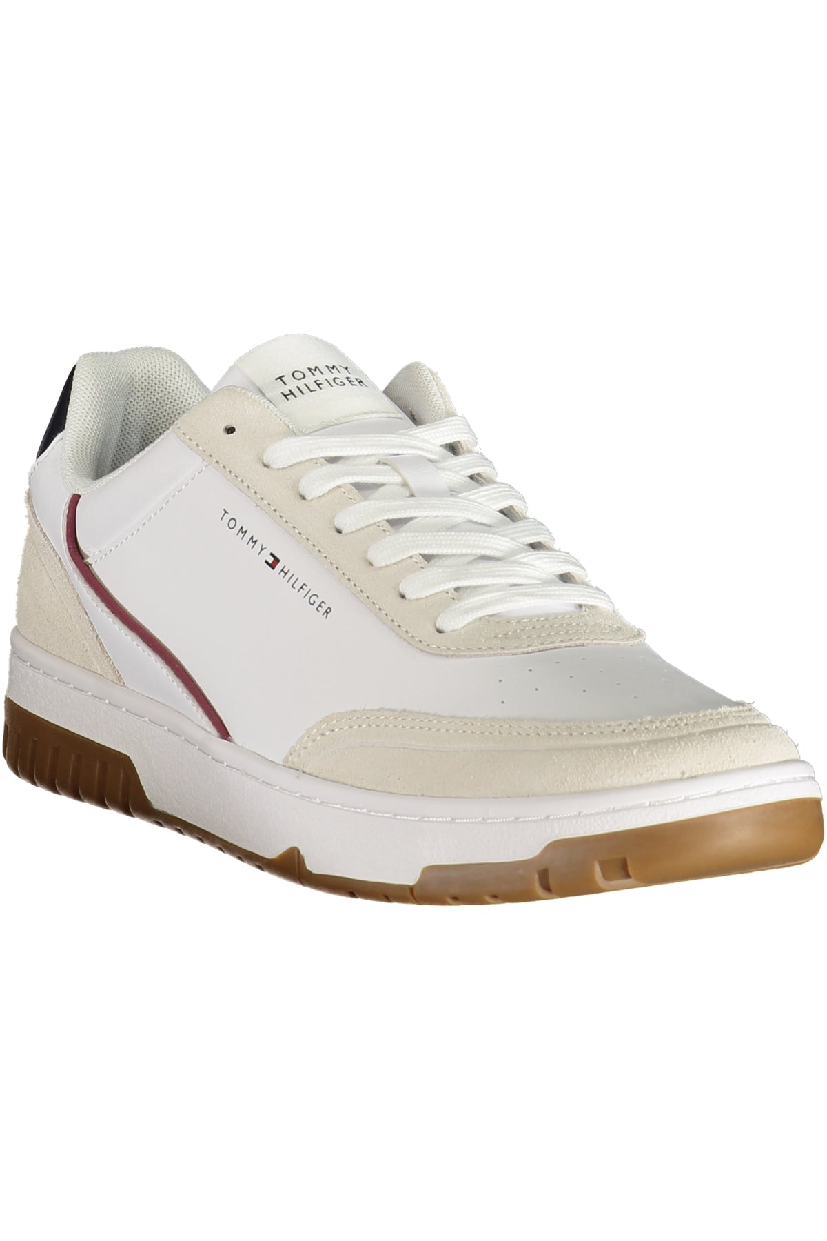 SAPATILHAS COM ATACADORES TOMMY HILFIGER HOMEM BRANCAS