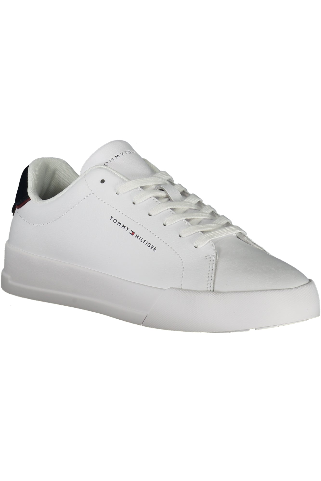 SAPATILHAS COM ATACADORES TOMMY HILFIGER HOMEM BRANCAS
