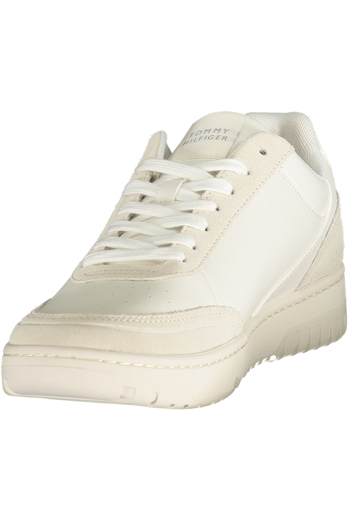 SAPATILHAS COM ATACADORES TOMMY HILFIGER HOMEM BRANCAS
