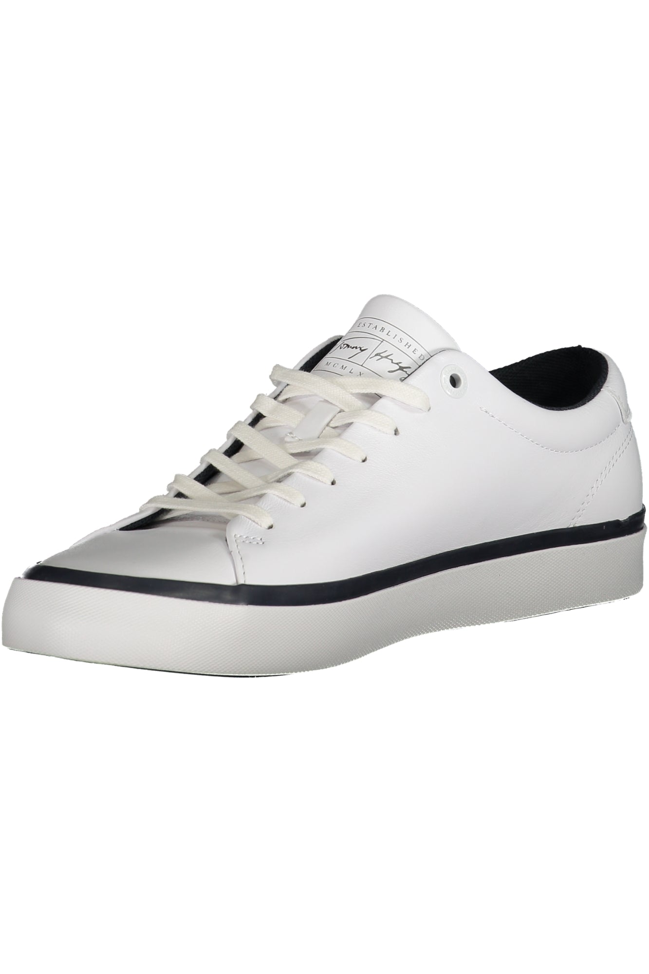 SAPATILHAS COM ATACADORES TOMMY HILFIGER HOMEM BRANCAS