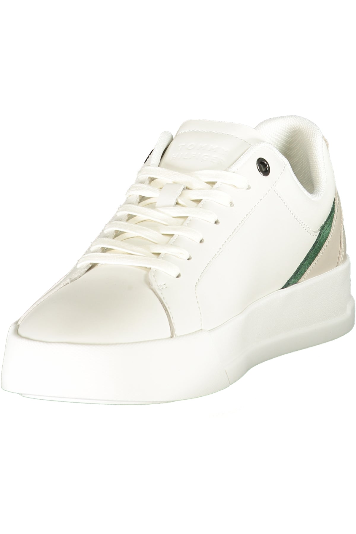 SAPATILHAS COM ATACADORES TOMMY HILFIGER HOMEM BRANCAS