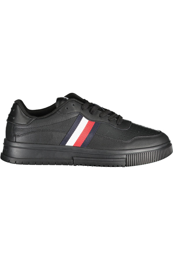 SAPATOS ESPORTIVOS HOMENS TOMMY HILFIGER PRETOS