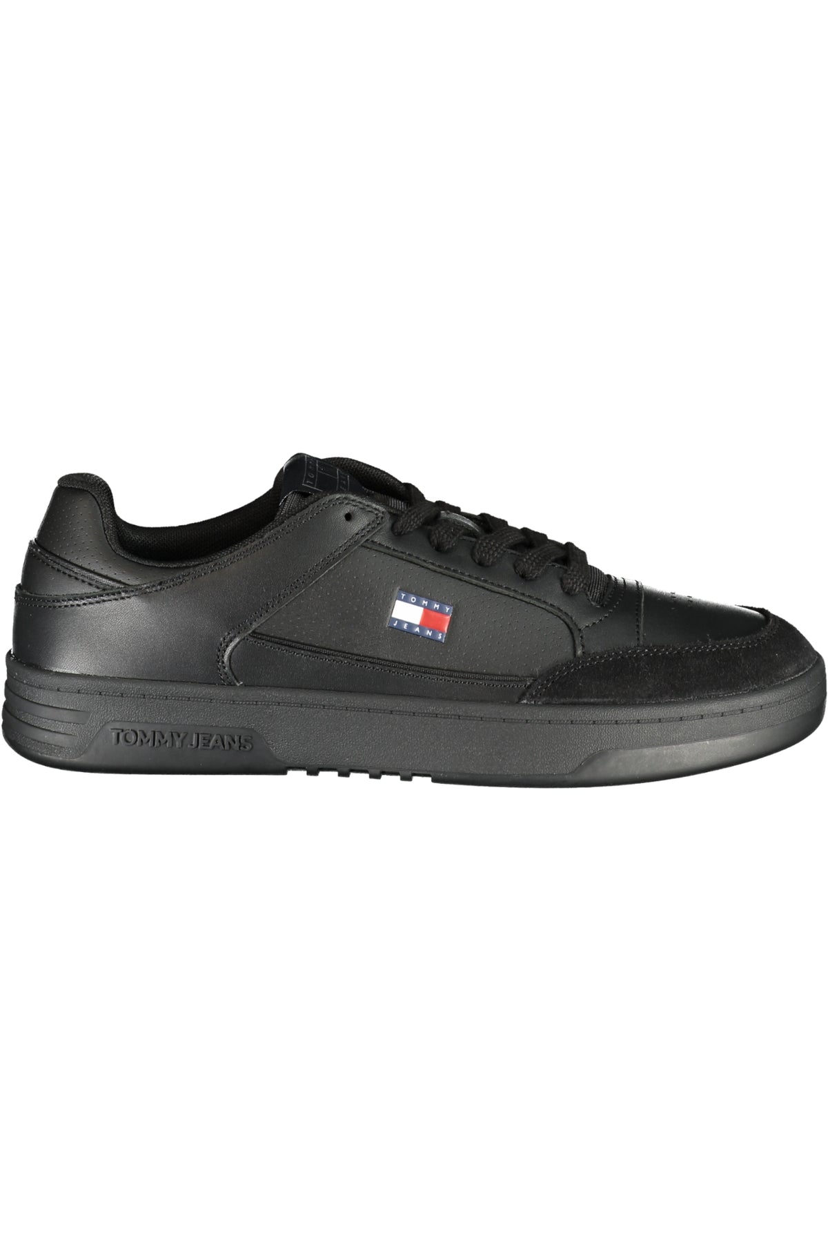 SAPATILHAS COM ATACADORES TOMMY HILFIGER HOMEM PRETAS