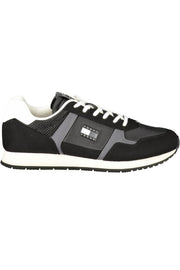 SAPATILHAS COM ATACADORES TOMMY HILFIGER HOMEM PRETAS