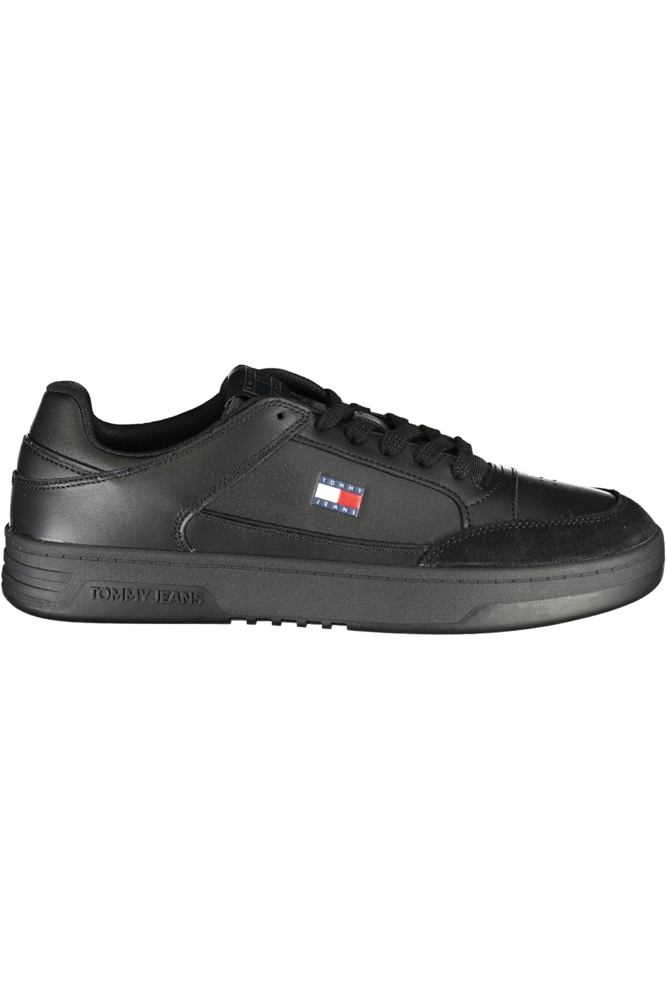 SAPATILHAS COM ATACADORES TOMMY HILFIGER HOMEM PRETAS