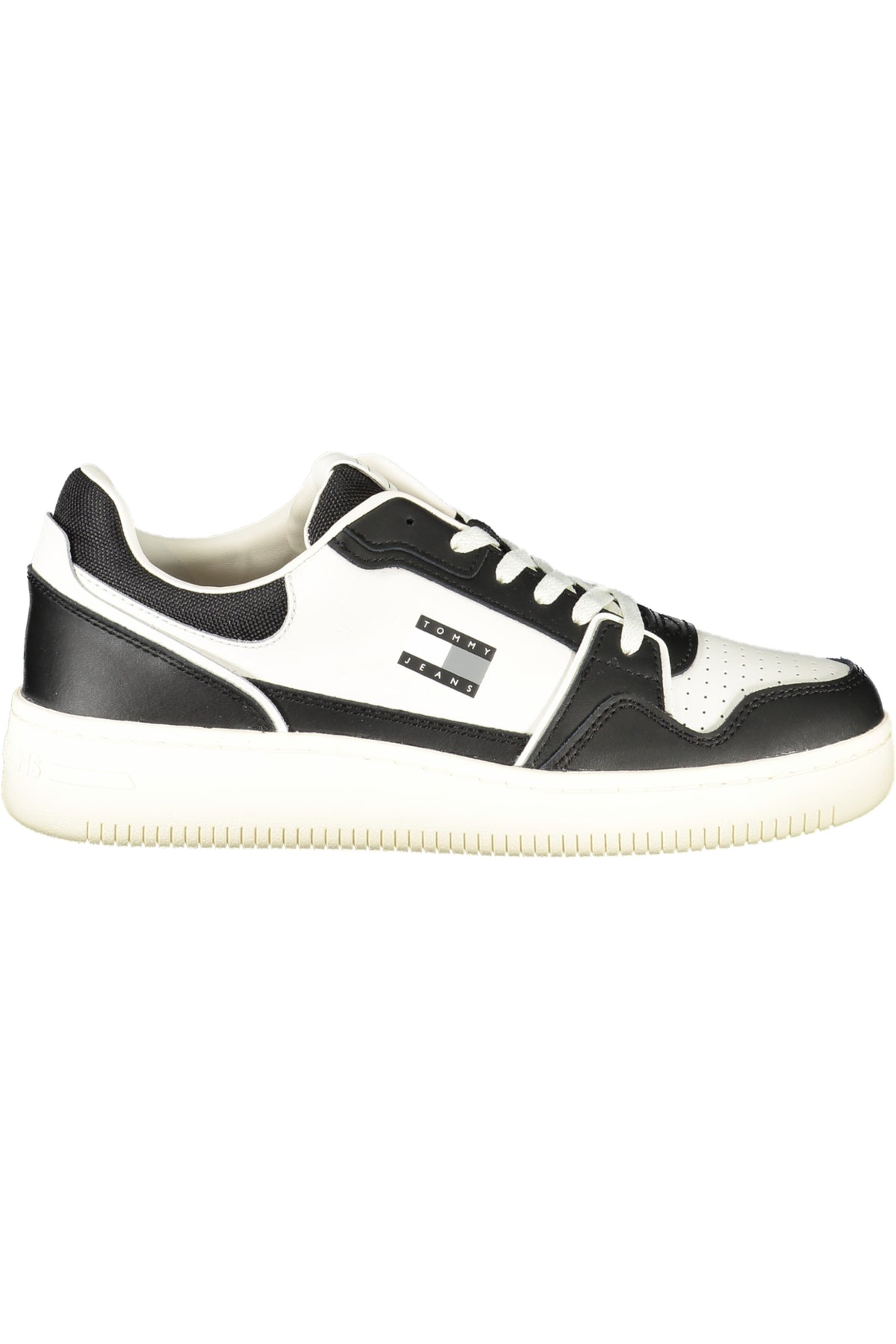 SAPATILHAS COM ATACADORES TOMMY HILFIGER HOMEM PRETAS