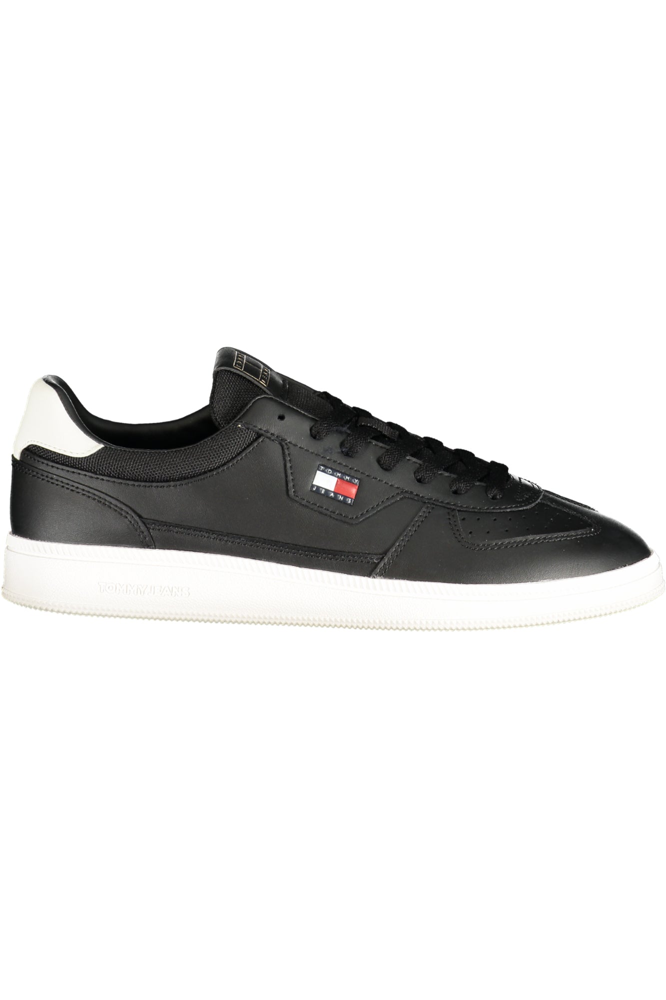 SAPATILHAS COM ATACADORES TOMMY HILFIGER HOMEM PRETAS