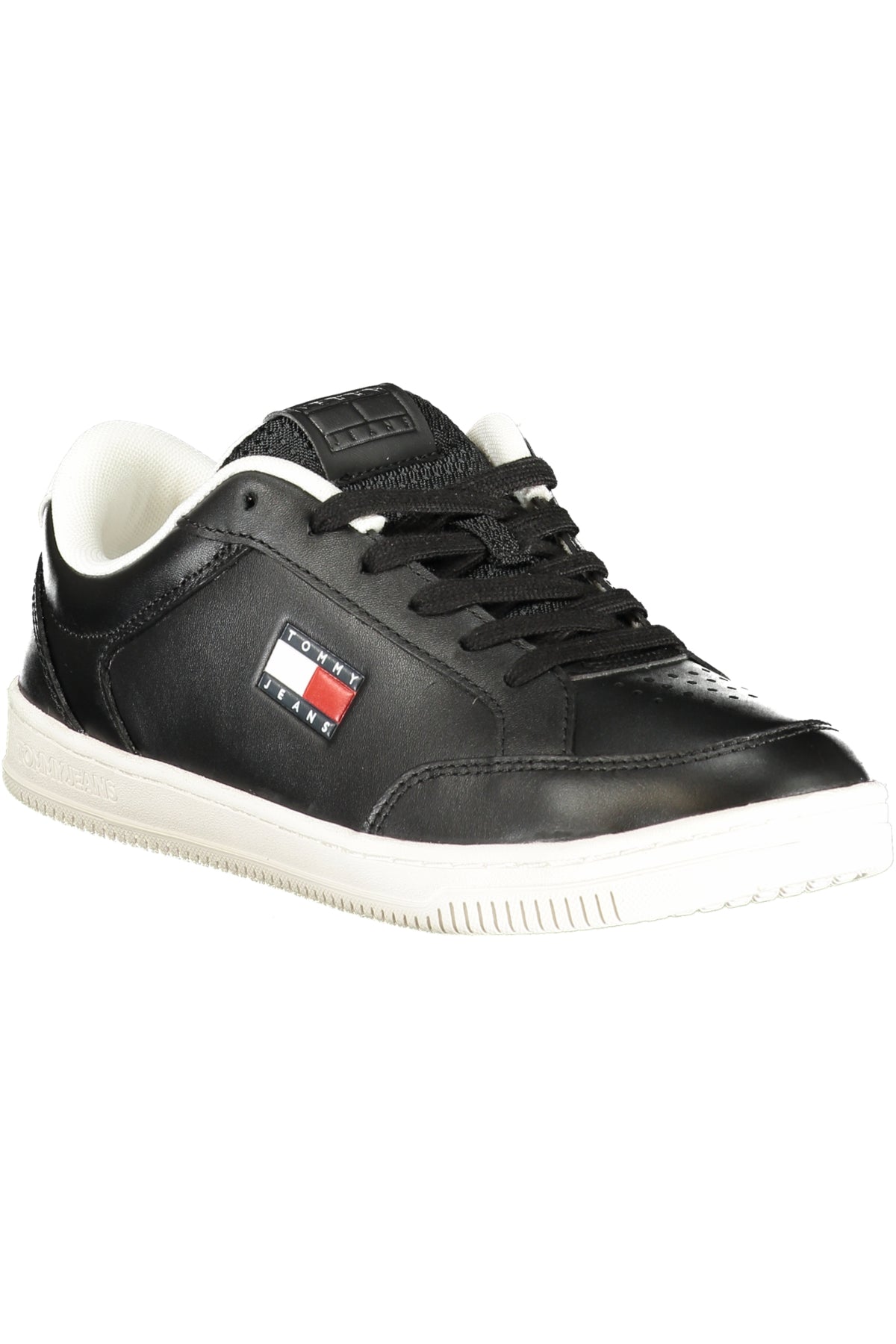 SAPATILHAS COM ATACADORES TOMMY HILFIGER HOMEM PRETAS