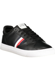 SAPATILHAS COM ATACADORES TOMMY HILFIGER HOMEM PRETAS