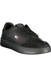 SAPATILHAS COM ATACADORES TOMMY HILFIGER HOMEM PRETAS