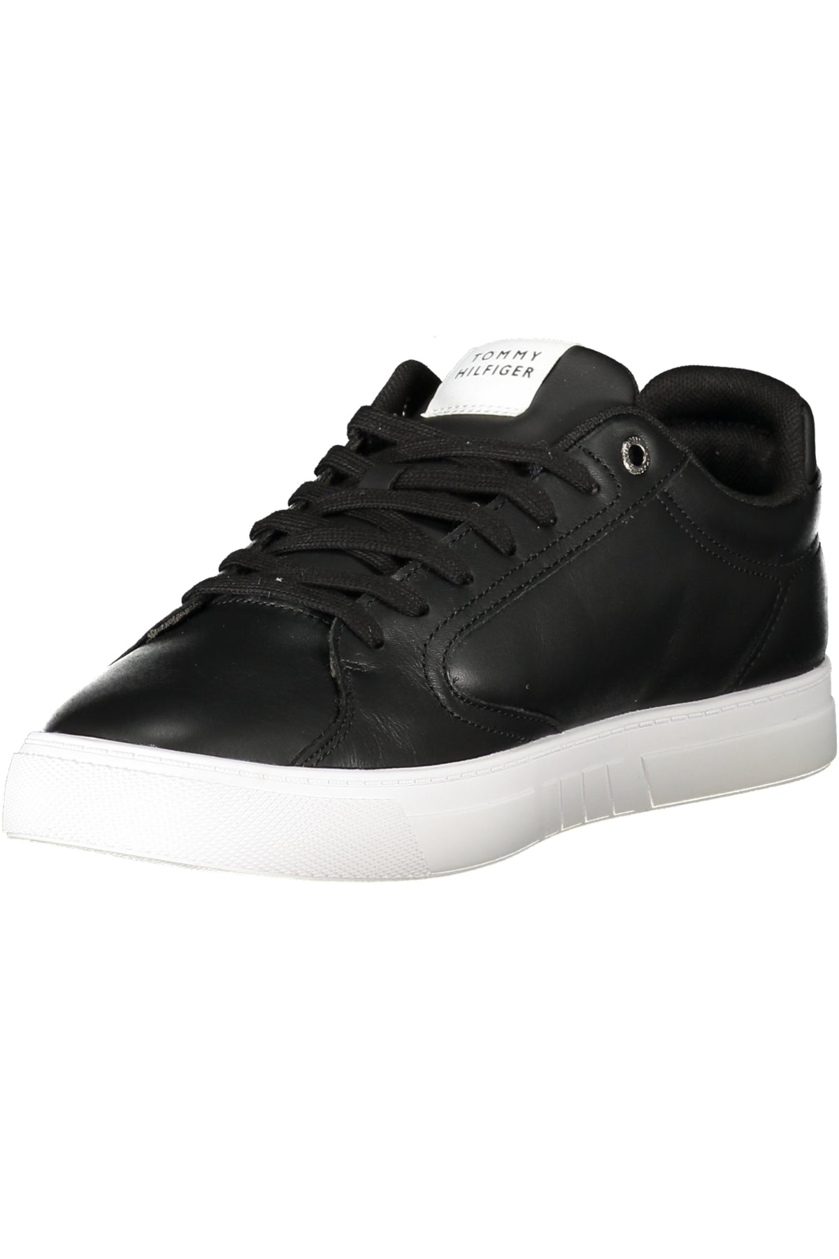 SAPATILHAS COM ATACADORES TOMMY HILFIGER HOMEM PRETAS