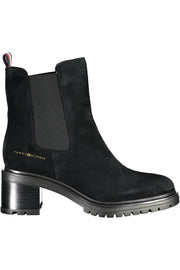 TOMMY HILFIGER WOMEN'S BLACK BOOTS