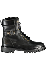 BOTINS COM ATACADORES TOMMY HILFIGER MULHER PRETOS