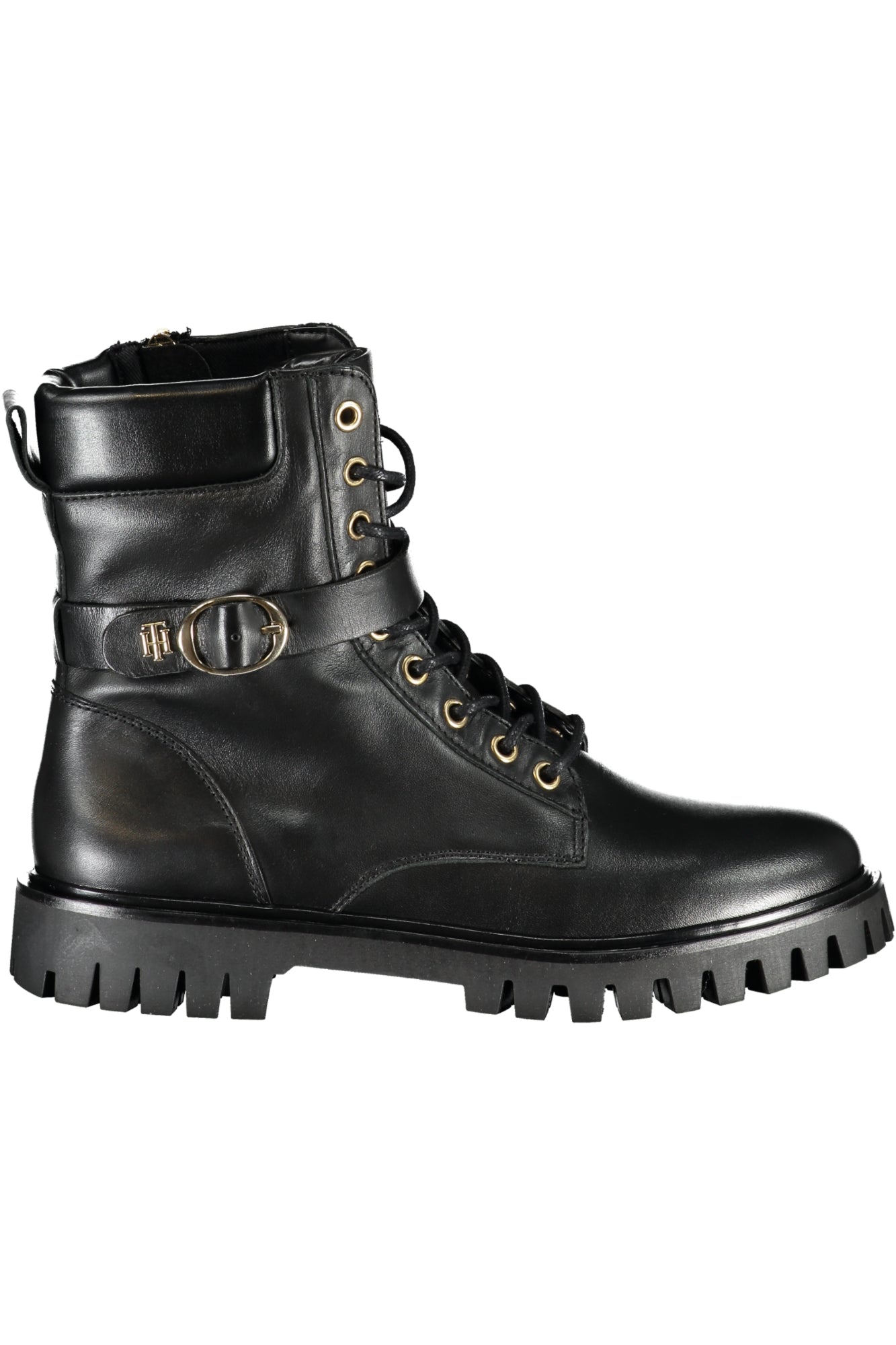 BOTINS COM ATACADORES TOMMY HILFIGER MULHER PRETOS