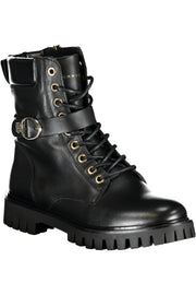 BOTINS COM ATACADORES TOMMY HILFIGER MULHER PRETOS