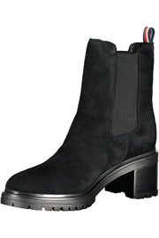 TOMMY HILFIGER WOMEN'S BLACK BOOTS