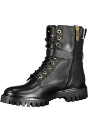 BOTINS COM ATACADORES TOMMY HILFIGER MULHER PRETOS