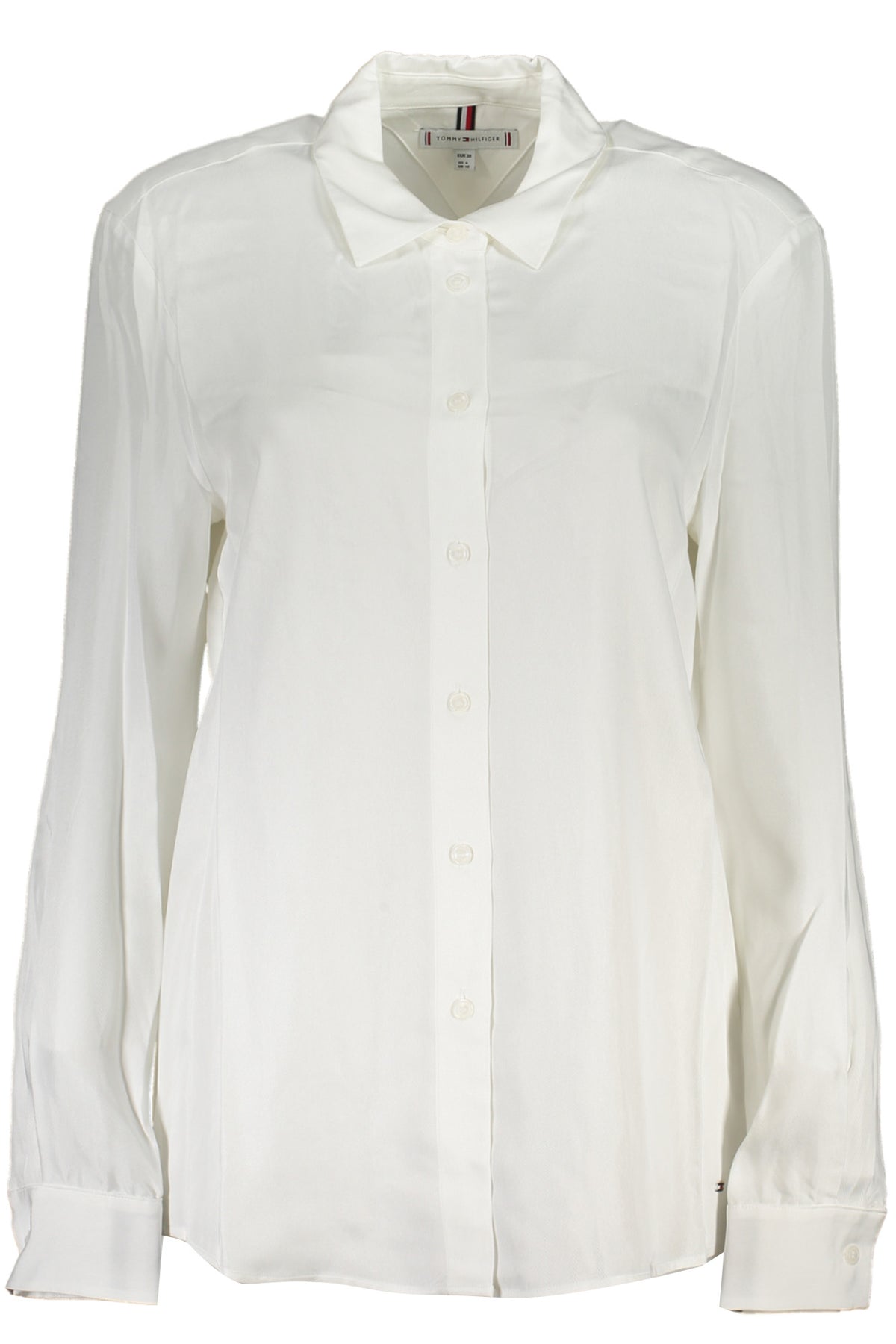 CAMISA COM LOGÓTIPO TOMMY HILFIGER MULHER BRANCA