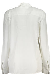 CAMISA COM LOGÓTIPO TOMMY HILFIGER MULHER BRANCA