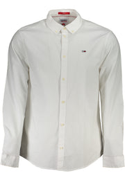 CAMISA EM ALGODÃO TOMMY HILFIGER HOMEM BRANCA