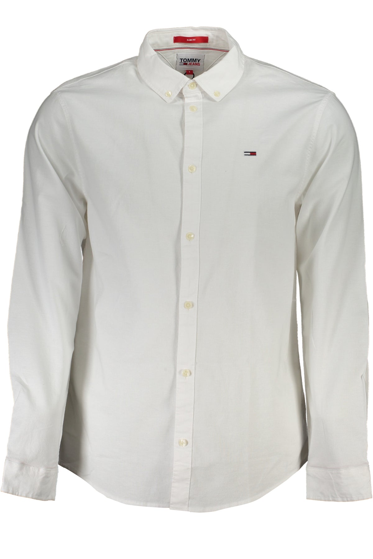 CAMISA EM ALGODÃO TOMMY HILFIGER HOMEM BRANCA