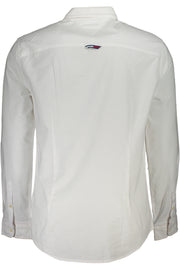CAMISA EM ALGODÃO TOMMY HILFIGER HOMEM BRANCA