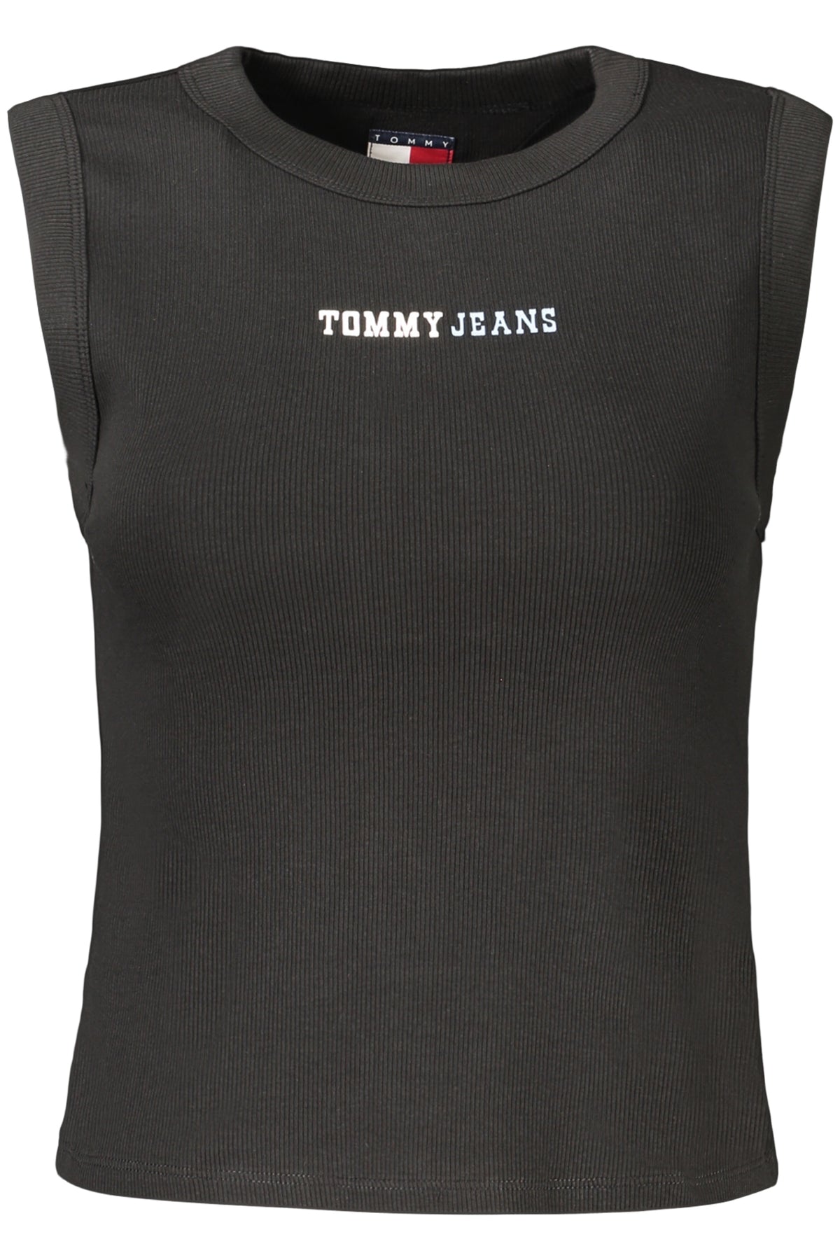 TOP DE ALÇAS EM ALGODÃO TOMMY HILFIGER MULHER PRETO