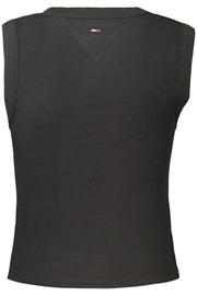 TOP DE ALÇAS EM ALGODÃO TOMMY HILFIGER MULHER PRETO