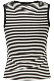 TOP DE ALÇAS EM ALGODÃO TOMMY HILFIGER MULHER PRETO