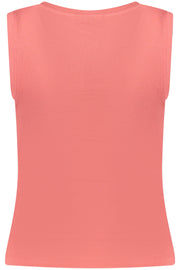 TOP DE ALÇAS EM ALGODÃO TOMMY HILFIGER MULHER ROSA