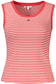 TOP DE ALÇAS EM ALGODÃO TOMMY HILFIGER MULHER VERMELHO